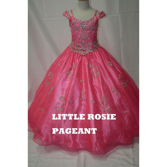 Pink Little Rosie Size 00 Ball gown dress - Picture 1 of 2